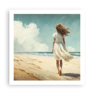 Plagát - Smerom ku slnku a vetru - 60x60 cm