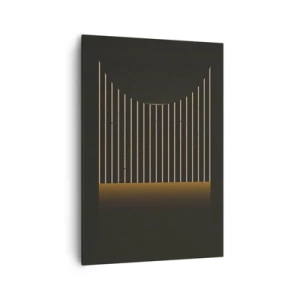 Obraz na plátne - Preskúmať temnotu - 70x100 cm
