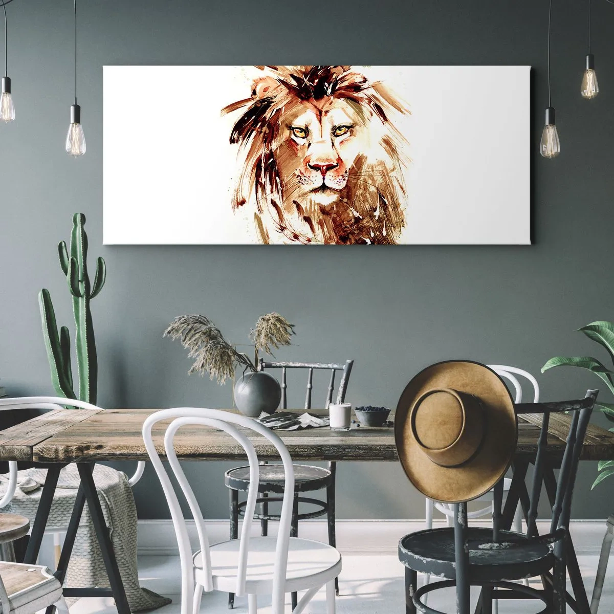 Obraz na plátne - Sila a dôstojnosť - 140x50 cm