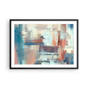 Plagát v čiernom ráme - Dostať sa k svetlu - 70x50 cm