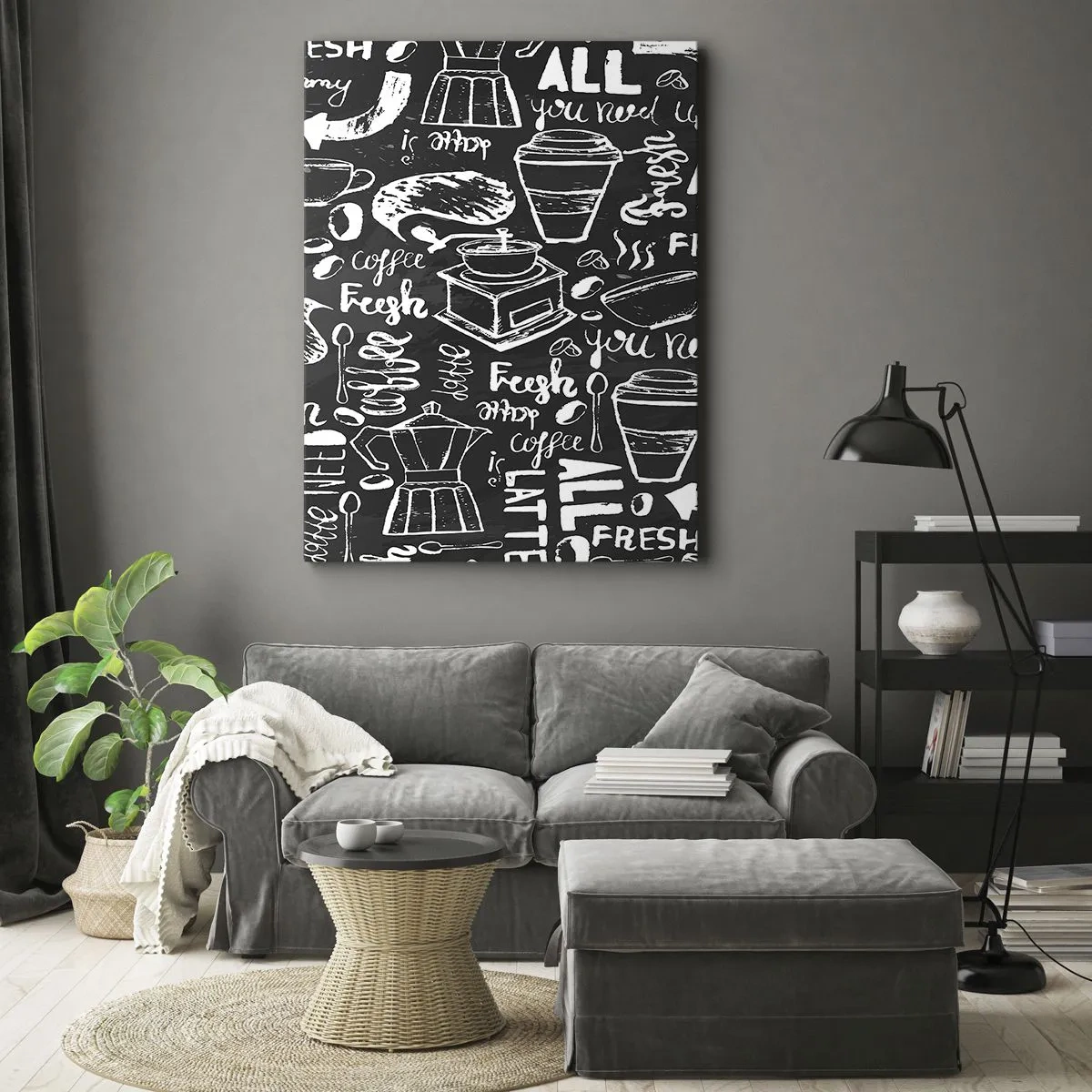 Obraz na plátne - All you need is… - 70x100 cm