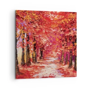 Obraz na plátne - Jesenná impresia - 50x50 cm