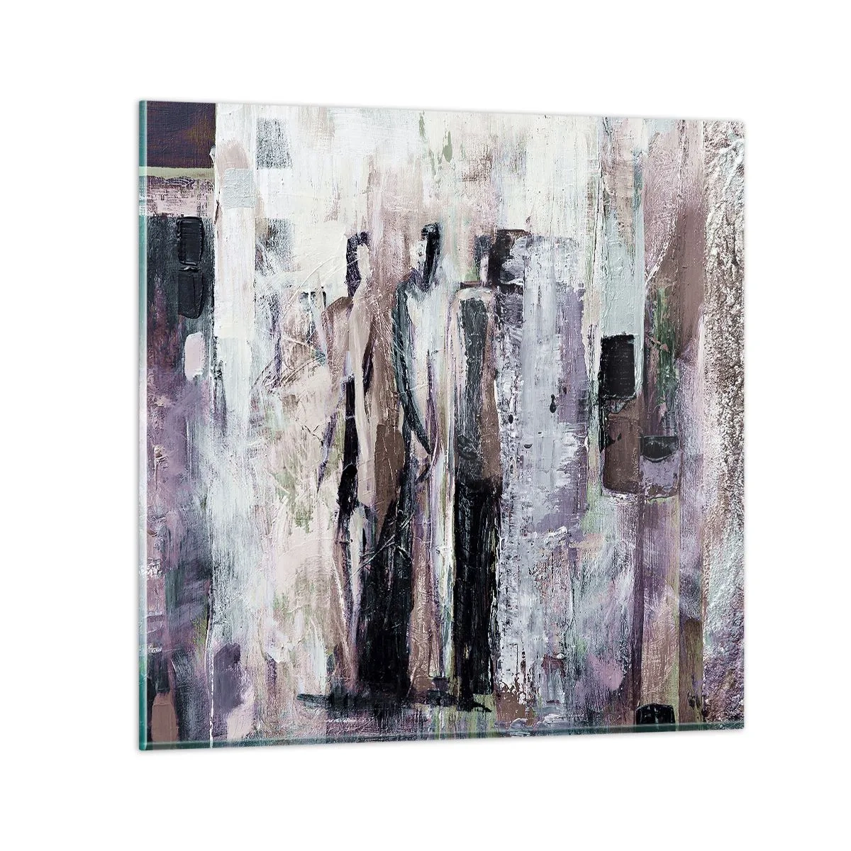 Obraz na skle - Tajomná trojica - 40x40 cm