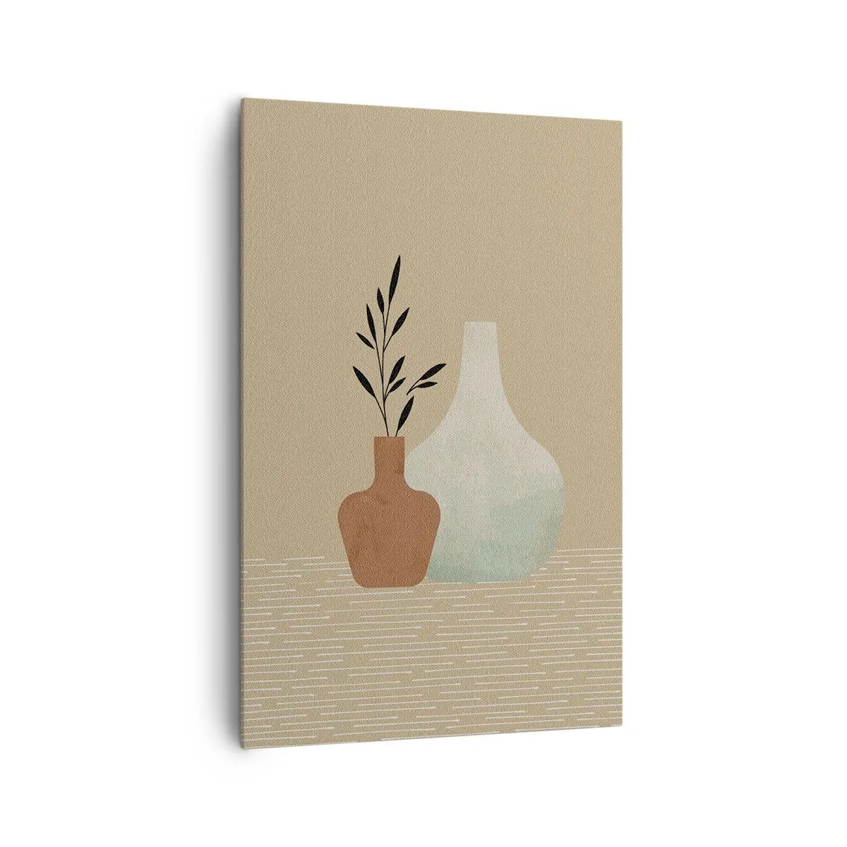Obraz na plátne - Váza a jej myšlienka - 80x120 cm