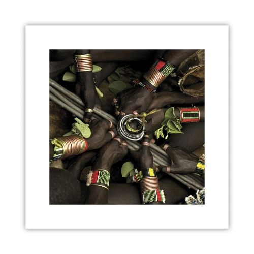 Plagát - Sme spolu - 30x30 cm