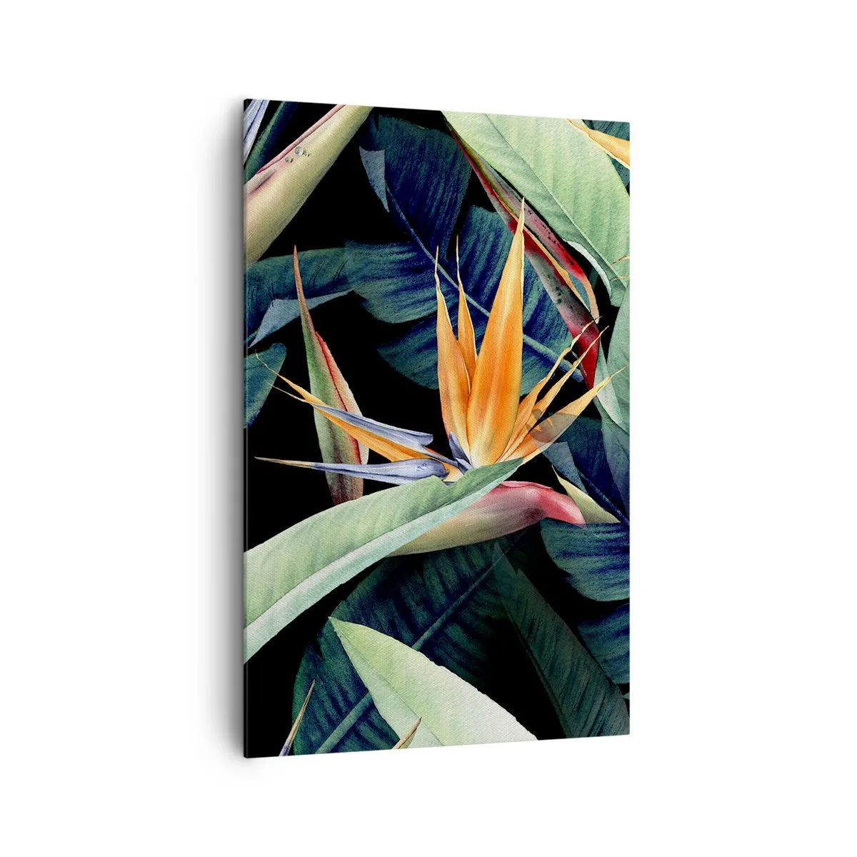 Obraz na plátne - Plamenné kvety trópov - 80x120 cm