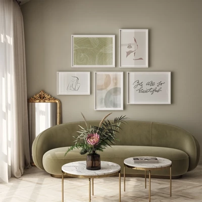Beautiful green olive - Inšpirácia do obývačky