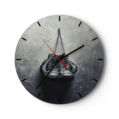 Nástenné hodiny - Čas boja a čas mieru - 30x30 cm