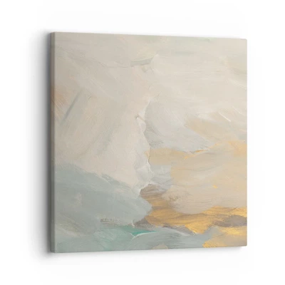 Obraz na plátne - Abstrakcia – krajina nehy - 30x30 cm