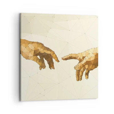 Obraz na plátne - Božská geometria - 60x60 cm