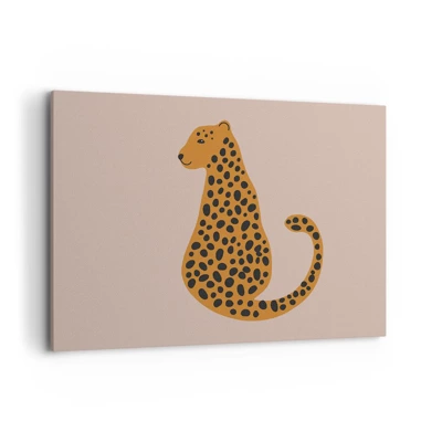 Obraz na plátne - Leopardný vzor je v móde - 100x70 cm