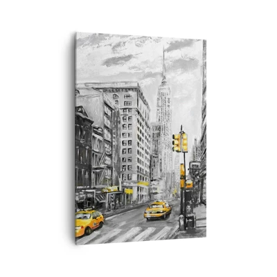 Obraz na plátne - Newyorský príbeh - 70x100 cm