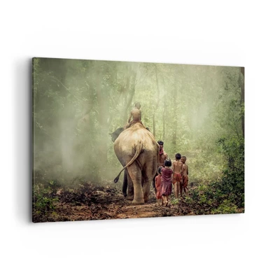 Obraz na plátne - Nová Kniha džunglí - 100x70 cm