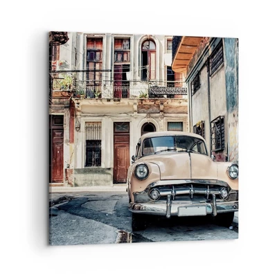 Obraz na plátne - Siesta v Havane - 50x50 cm
