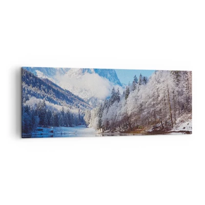 Obraz na plátne - Snehová stráž - 140x50 cm