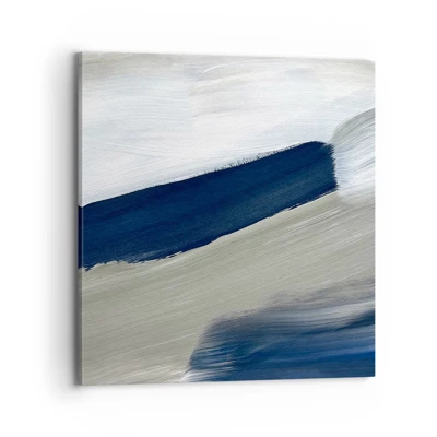 Obraz na plátne - Stretnutie s bielou - 70x70 cm