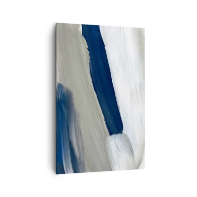 Obraz na plátne - Stretnutie s bielou - 80x120 cm
