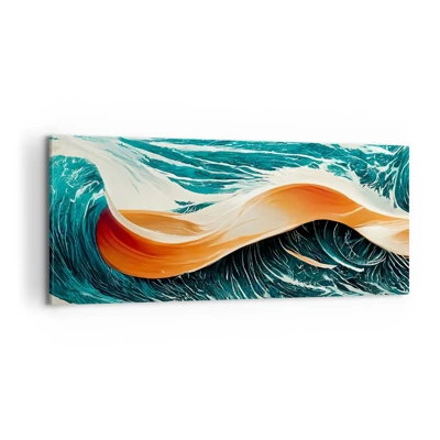 Obraz na plátne - Surferov sen - 100x40 cm