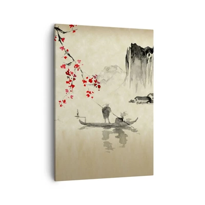Obraz na plátne - V krajine kvitnúcich čerešní - 50x70 cm