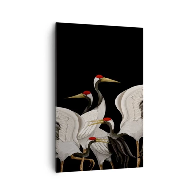 Obraz na plátne - Vtáčie záležitosti - 80x120 cm