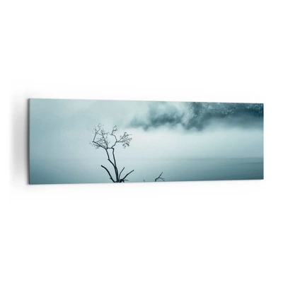 Obraz na plátne - Z vody a hmly - 160x50 cm