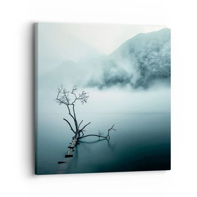Obraz na plátne - Z vody a hmly - 30x30 cm