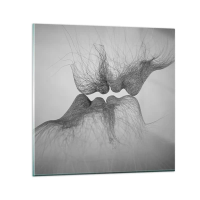 Obraz na skle - Bozk vetra - 30x30 cm