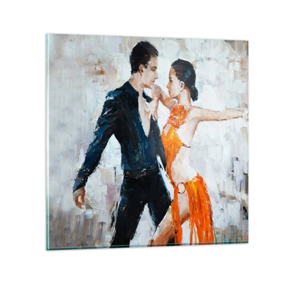 Obraz na skle - Dirty dancing - 30x30 cm