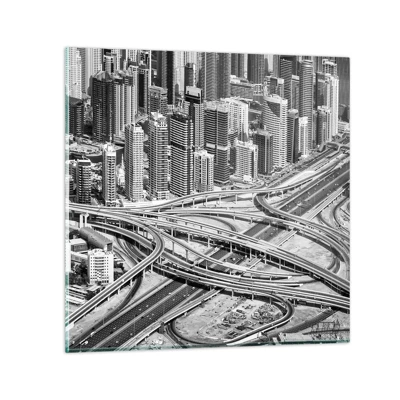 Obraz na skle - Dubaj – neskutočné mesto - 30x30 cm