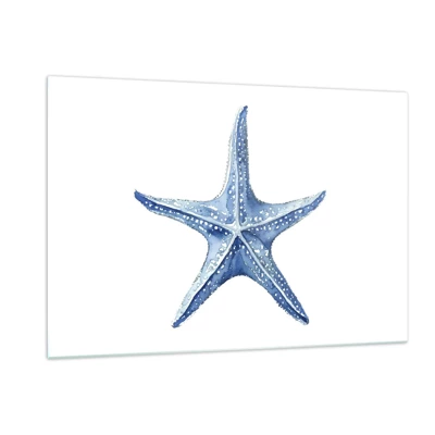 Obraz na skle - Hviezda mora - 120x80 cm