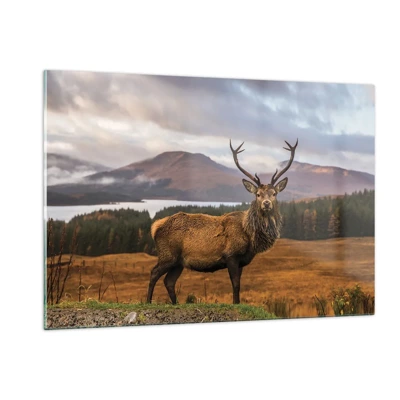 Obraz na skle - Majestát prírody - 120x80 cm