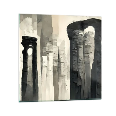 Obraz na skle - Majestátnosť starožitnosti - 60x60 cm