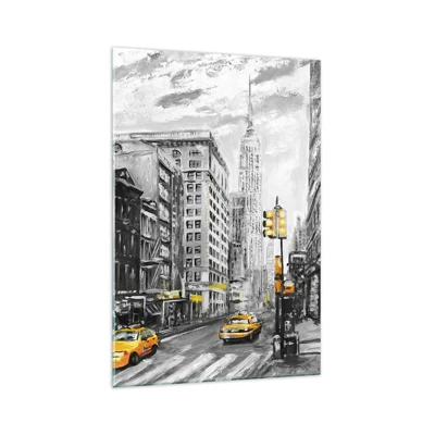 Obraz na skle - Newyorský príbeh - 70x100 cm