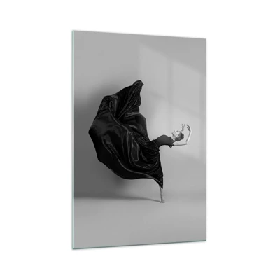 Obraz na skle - Okrídlený hudbou - 70x100 cm