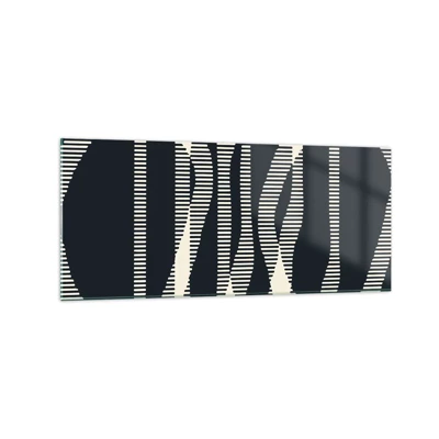 Obraz na skle - Pokus o prelomenie temnoty - 120x50 cm