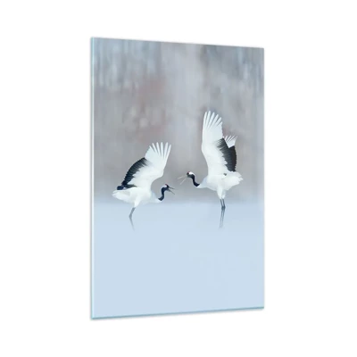 Obraz na skle - Tanec v hmle - 80x120 cm