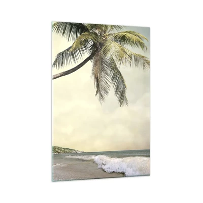 Obraz na skle - Tropický sen - 80x120 cm
