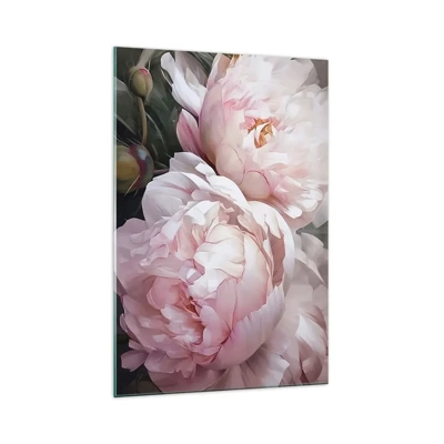 Obraz na skle - Uchytené v rozkvete - 70x100 cm