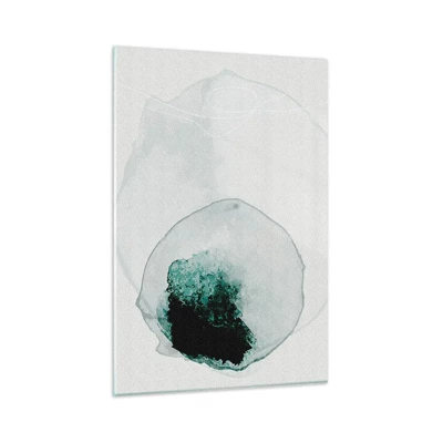 Obraz na skle - V kvapke vody - 80x120 cm