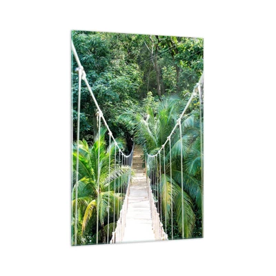 Obraz na skle - Welcome to the jungle! - 70x100 cm