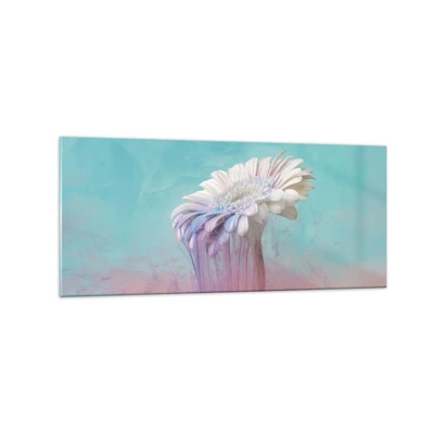 Obraz na skle - Záhrobia kvetín - 120x50 cm
