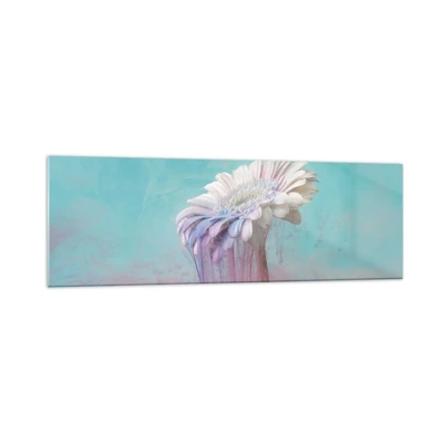 Obraz na skle - Záhrobia kvetín - 160x50 cm