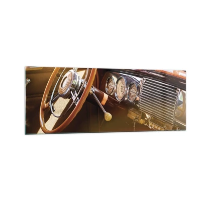 Obraz na skle - Závan luxusu z minulosti - 140x50 cm