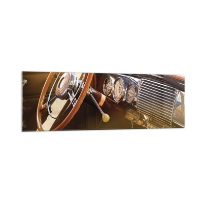 Obraz na skle - Závan luxusu z minulosti - 160x50 cm
