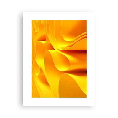 Plagát - Ako slnečné vlny - 30x40 cm