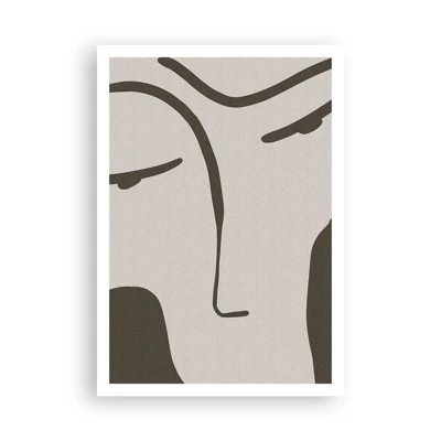Plagát - Ako z Modiglianiho obrazu - 70x100 cm