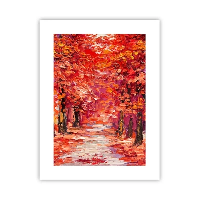 Plagát - Jesenná impresia - 30x40 cm
