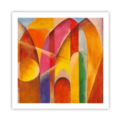 Plagát - Katedrála slnka - 60x60 cm