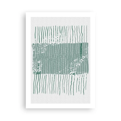 Plagát - Morská abstrakcia - 50x70 cm