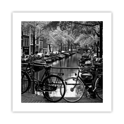 Plagát - Veľmi holandský výhľad - 40x40 cm